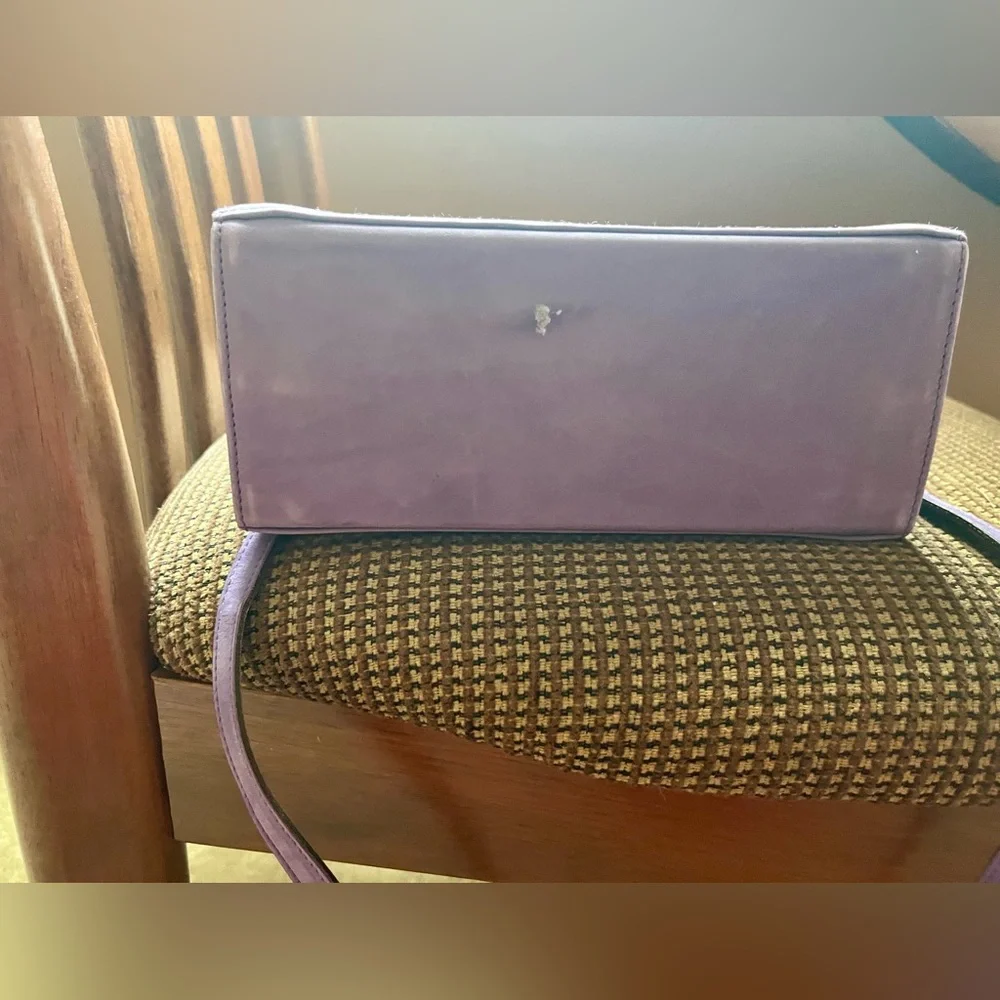 Authentic Salvatore Ferragamo Suede Purse - Picture 5 of 16